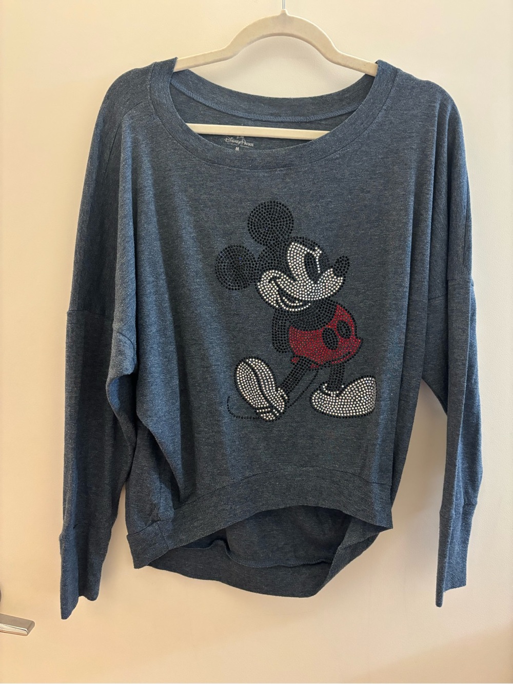 Disney Parks Rhinestone Mickey Sweater